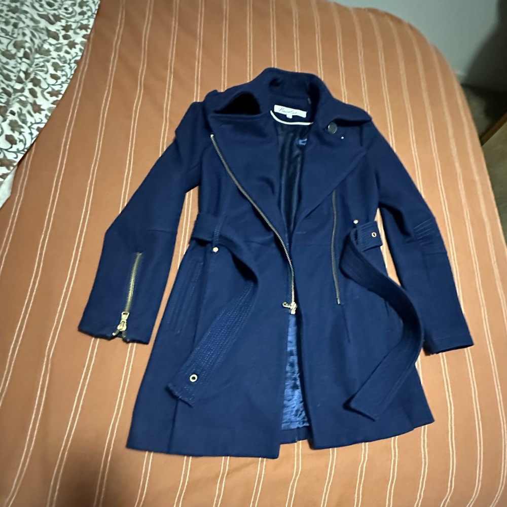 Navy Kenneth Cole wool jacket